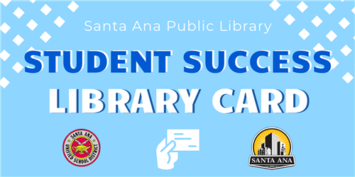 SAPL Student Success Library Card